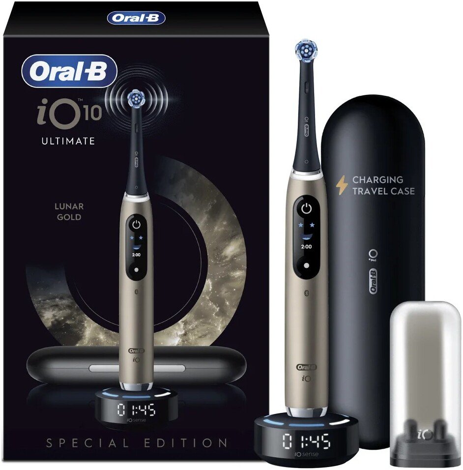 

Электрическая зубная щетка Oral-B iO 10 Series 10 (lunar gold)