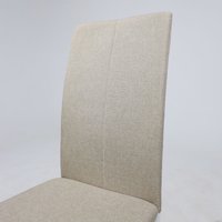 Стул Listvig Слим (ткань кремовый tesla cream/белый)