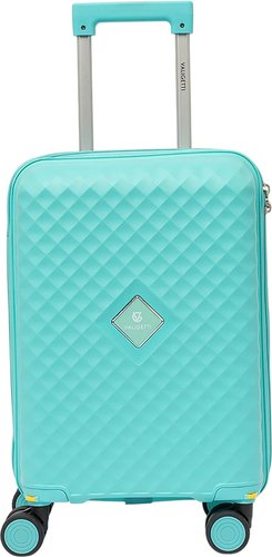 Чемодан-спиннер VALIGETTI 344-306/4-VG-18BIR (бирюзовый)
