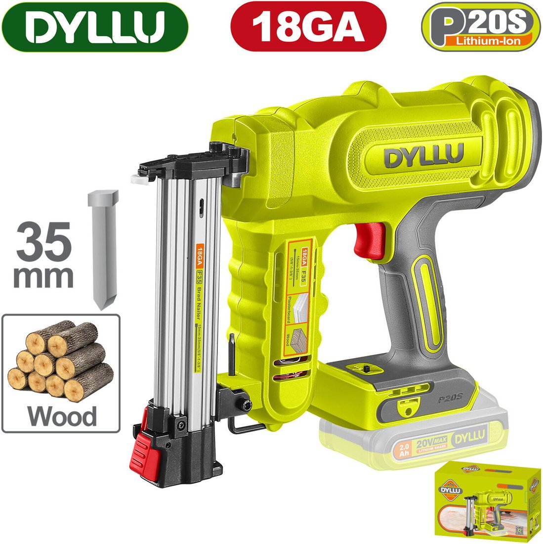 

Гвоздезабиватель Dyllu DTBJ1305 (без АКБ)