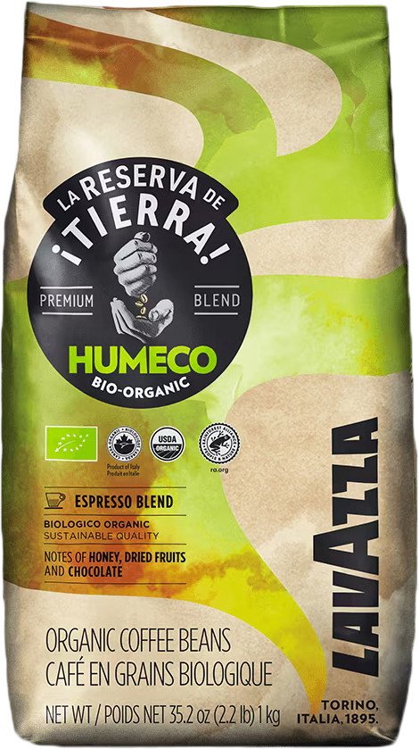 

Кофе Lavazza La Reserva de iTierra! Humeco Bio-Organic Espresso зерновой 1 кг
