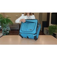 Чемодан Polar П7108 (бирюзовый)
