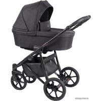 Универсальная коляска Coletto Astin 2020 (2 в 1, черная рама, AS-01)