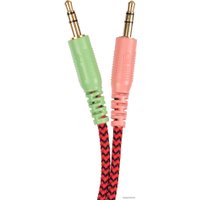 Наушники Оклик HS-G300 Armageddon (черный/красный)