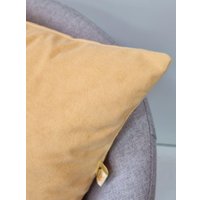 Чехол на подушку Matex Velours 56-522 (горчичный)