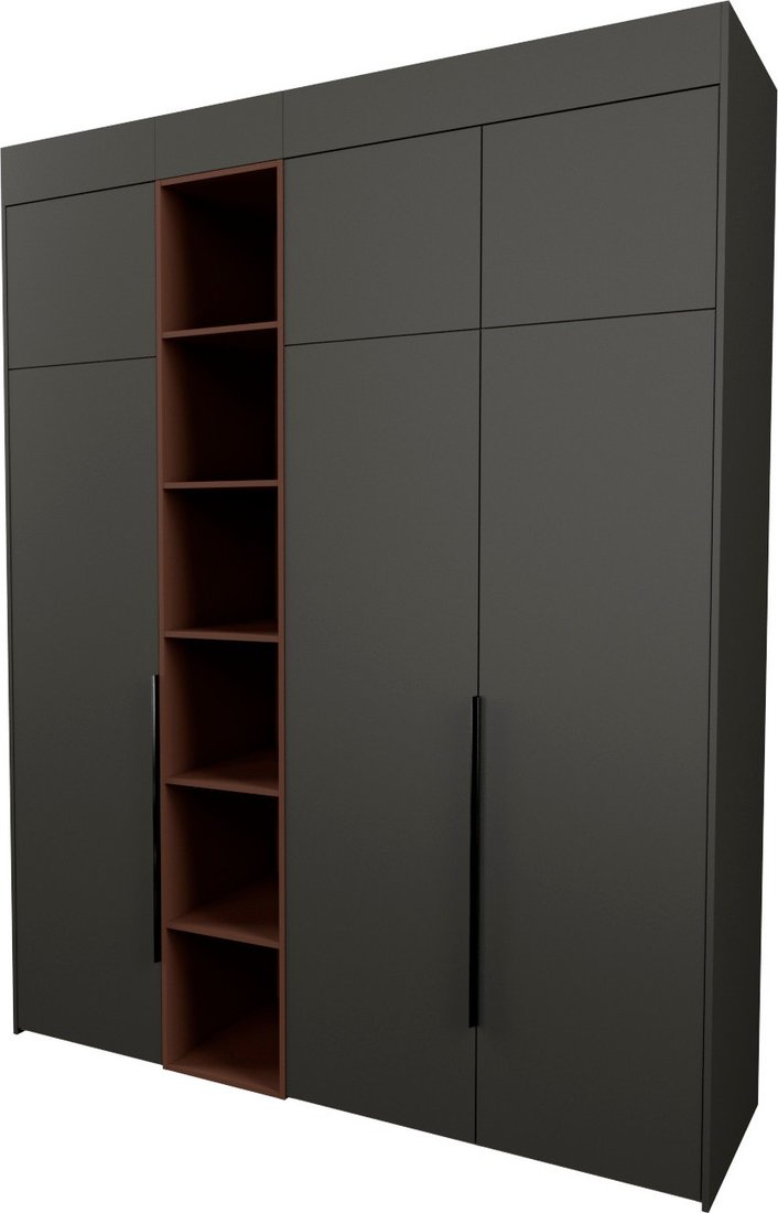 

Шкаф распашной Рэйгрупп Рэй S262-В8-2-WKL В8-2 (дуб веллингтон/кобальт/античная латунь)