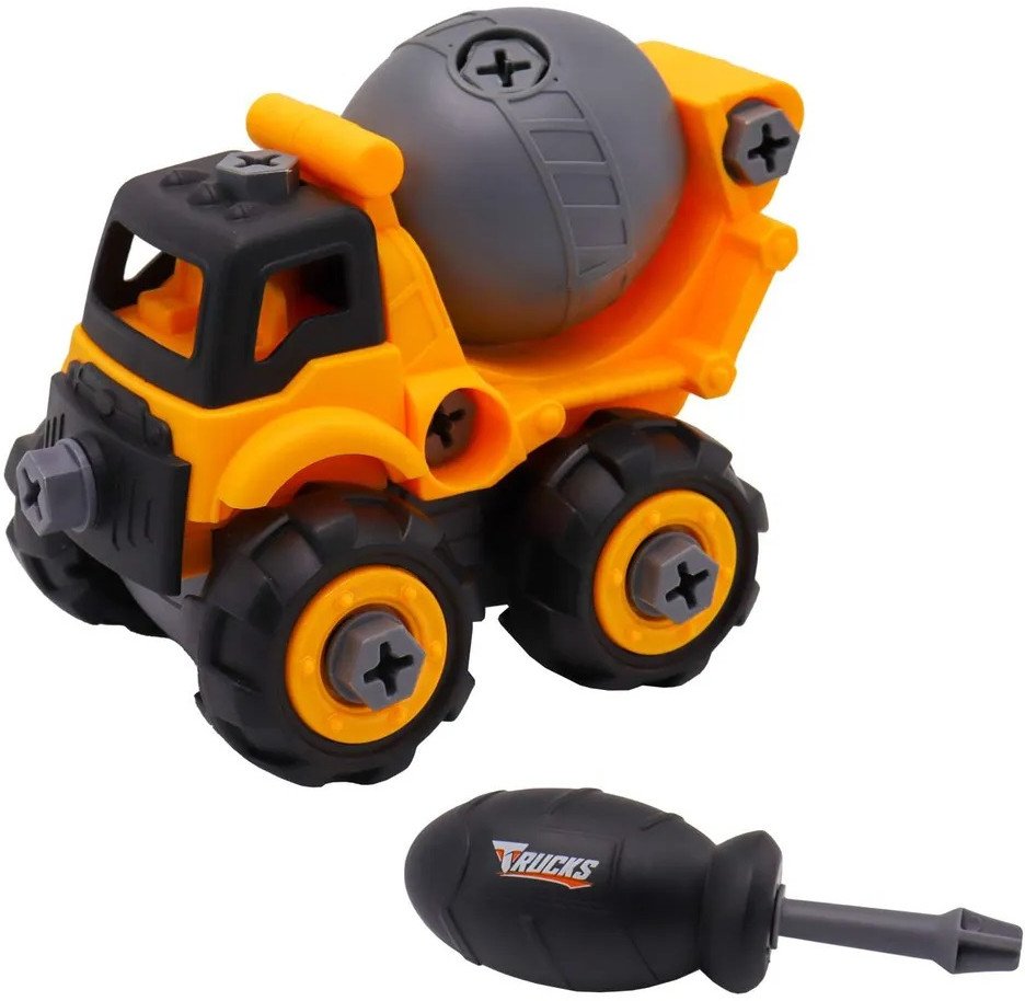 

Конструктор Funky Toys Бетономешалка отверткой FT0398153