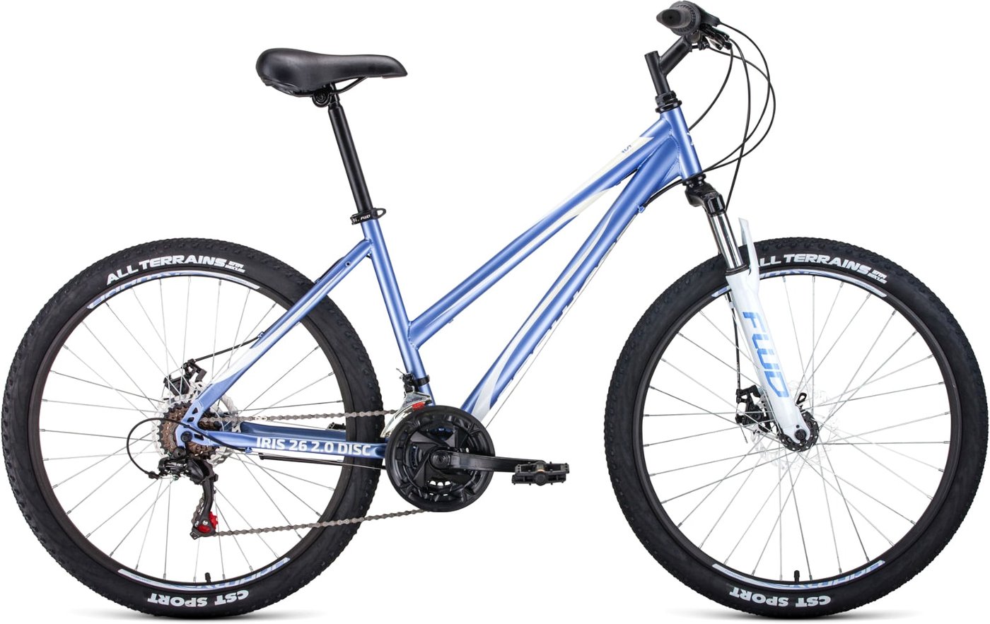 

Велосипед Forward Iris 26 2.0 disc 2021 (сиреневый)