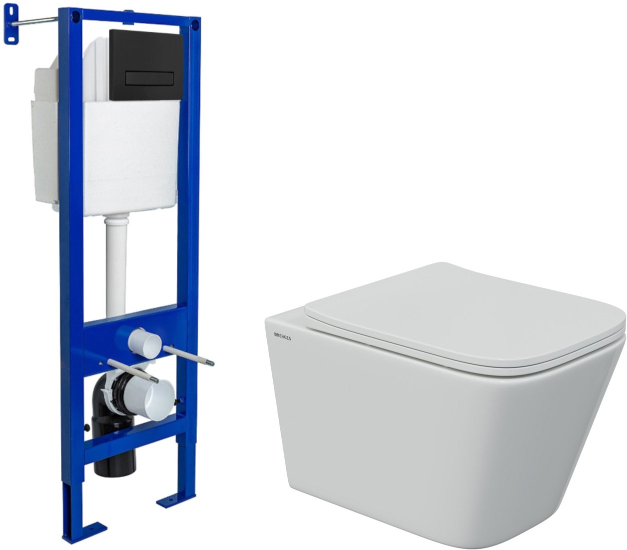 

Унитаз подвесной Berges Wasserhaus Floe S Atom Line 043345