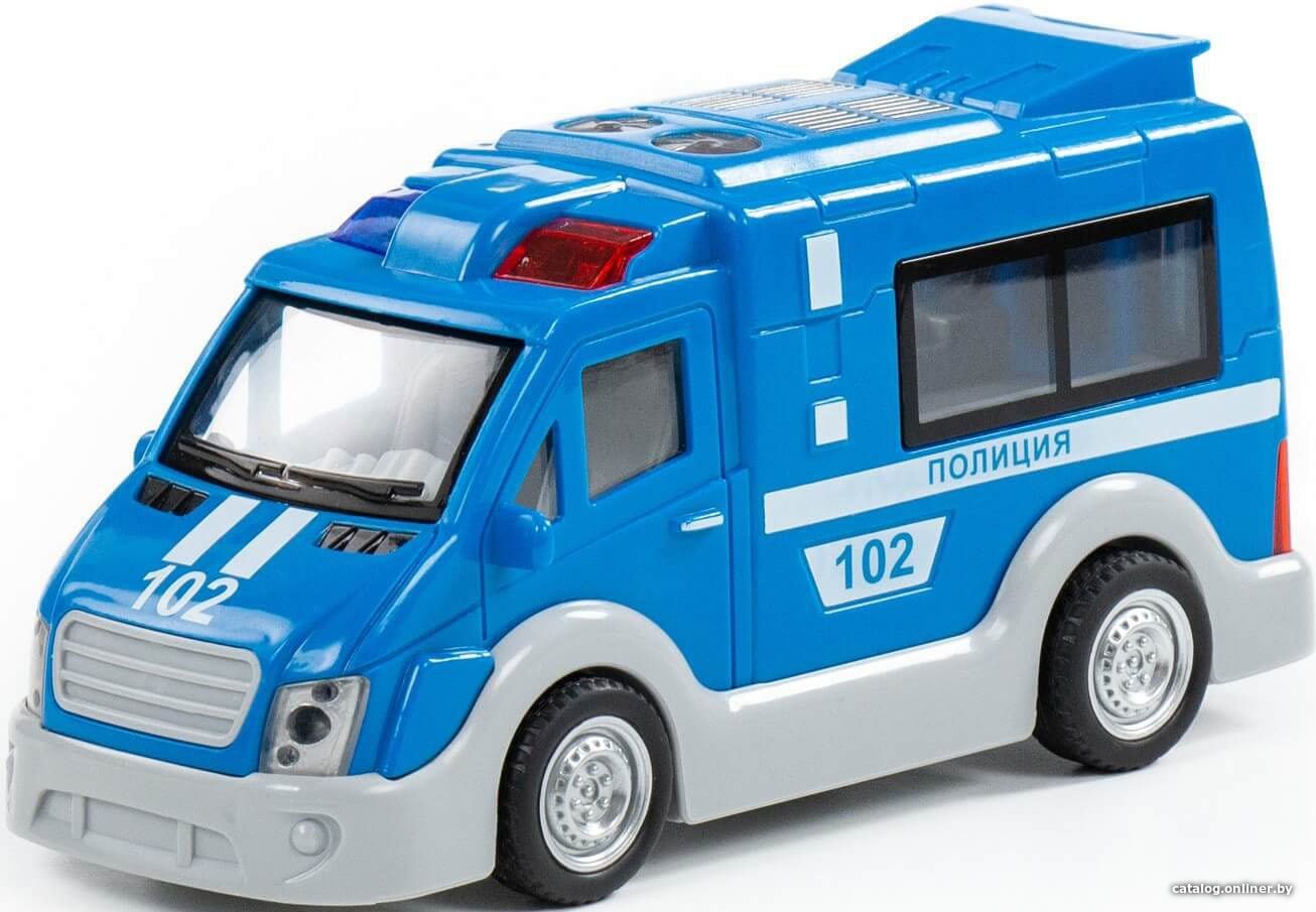Фургон Полесье Полиция 79664 (синий)