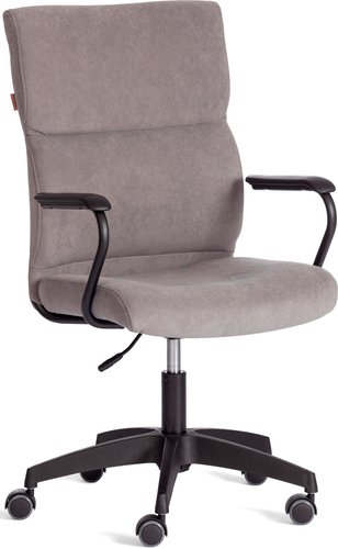 Офисное кресло TetChair Benefit (флок, серый, 29)