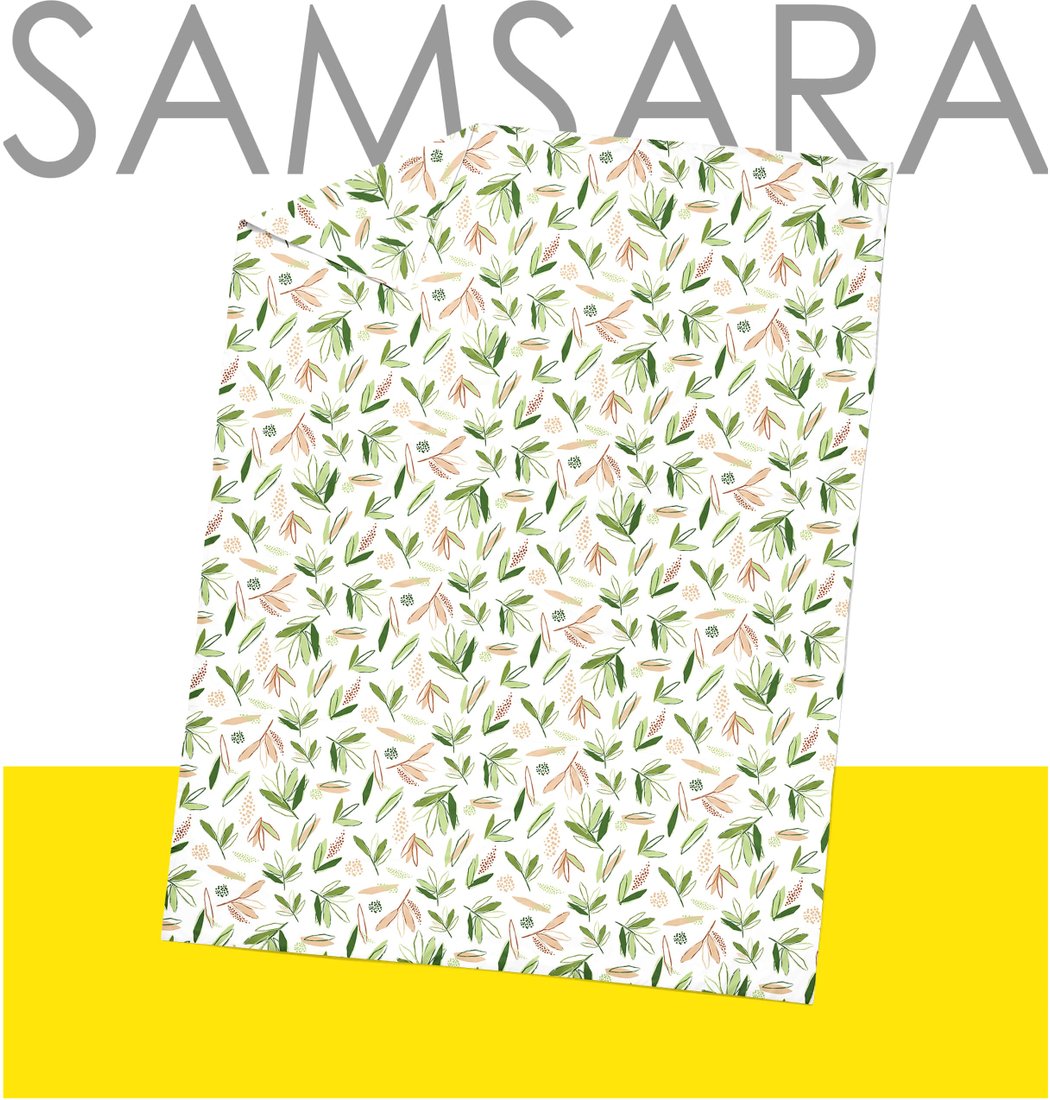 

Постельное белье Samsara Листики 220Пр-27 210x220