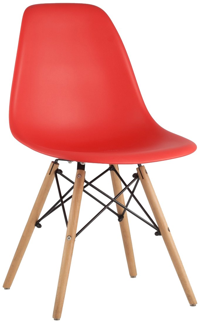 

Стул Stool Group Eames DSW (красный)