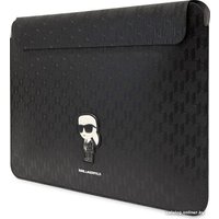 Чехол CG Mobile Karl Lagerfeld Saffiano Sleeve Monogram NFT Karl Ikonik KLCS14SAKHPCK 13/14" (черный)