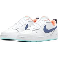 Кроссовки Nike Court Borough Low 2 White Navy GS BQ5448-112 (38)