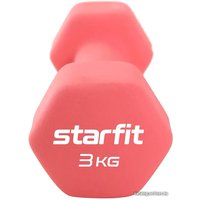 Гантель Starfit DB-201 3 кг (коралловый)