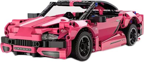 

Конструктор Onebot Building Block Supercar OBJZF62AIQI (розовый)