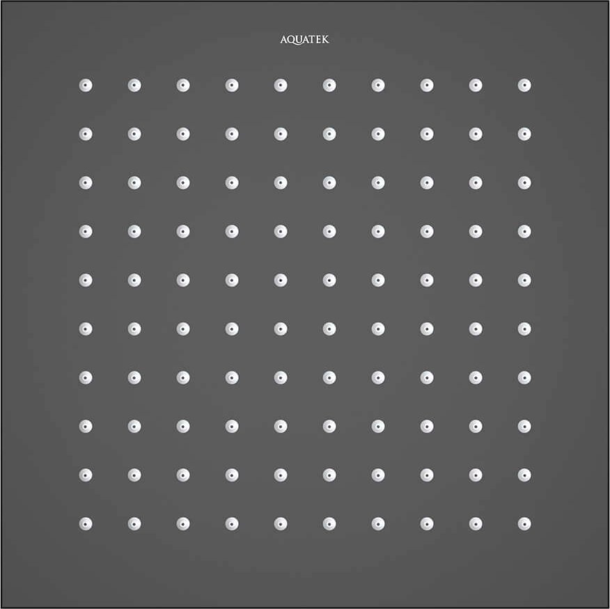 Верхний душ Aquatek AQ2076MB (черный матовый)