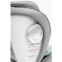 Детское автокресло Amarobaby Champion Isofix AMARO-2008CH-Se/Bi (серый/бирюзовый)