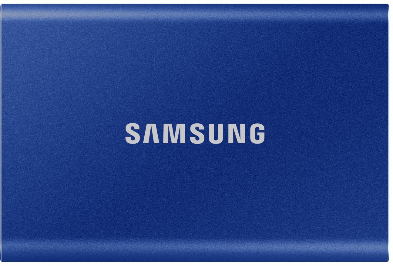 

Внешний накопитель Samsung T7 2TB (синий)