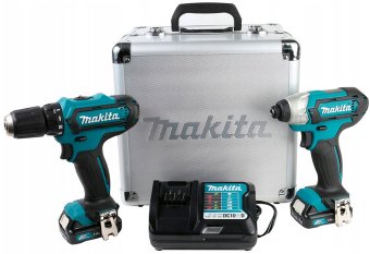 Makita CLX224X (шуруповерт, винтоверт, 2 АКБ, кейс)