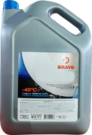 

Тосол Bravo А-40М 10кг