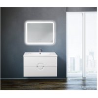  BelBagno Тумба под умывальник Onda-1000-2C-SO-BL (bianco lucido)