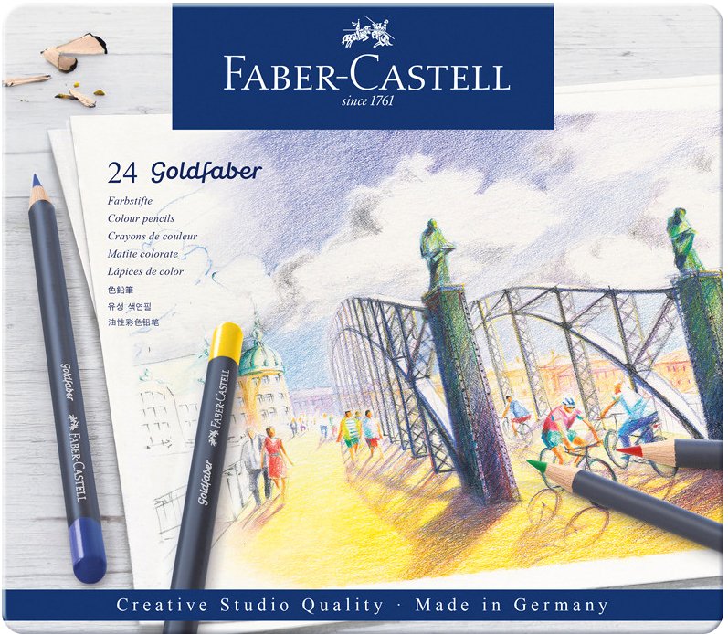 

Набор цветных карандашей Faber Castell Goldfaber 114724 (24 шт)