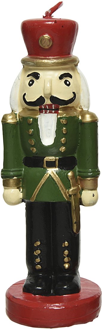 

Елочная игрушка Albero Di Natale Щелкунчик 2.9х4.3х14.7 см 215625-1 (зеленый)
