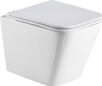 Унитаз приставной WeltWasser Gelbach 002 GL-WT (белый глянец)