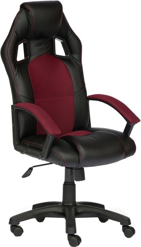 

Игровое (геймерское) кресло TetChair Driver (черный/бордовый)