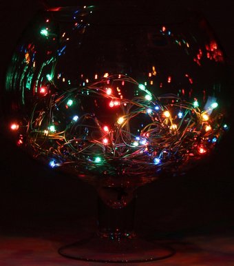 Светодиодная гирлянда роса Luazon Метраж Led-140 (5.5 м, мульти) [670999]