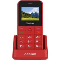 Кнопочный телефон Xenium X718 (красный)
