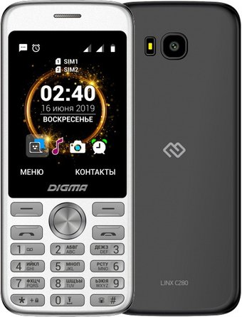 Digma Linx C280 (черный)