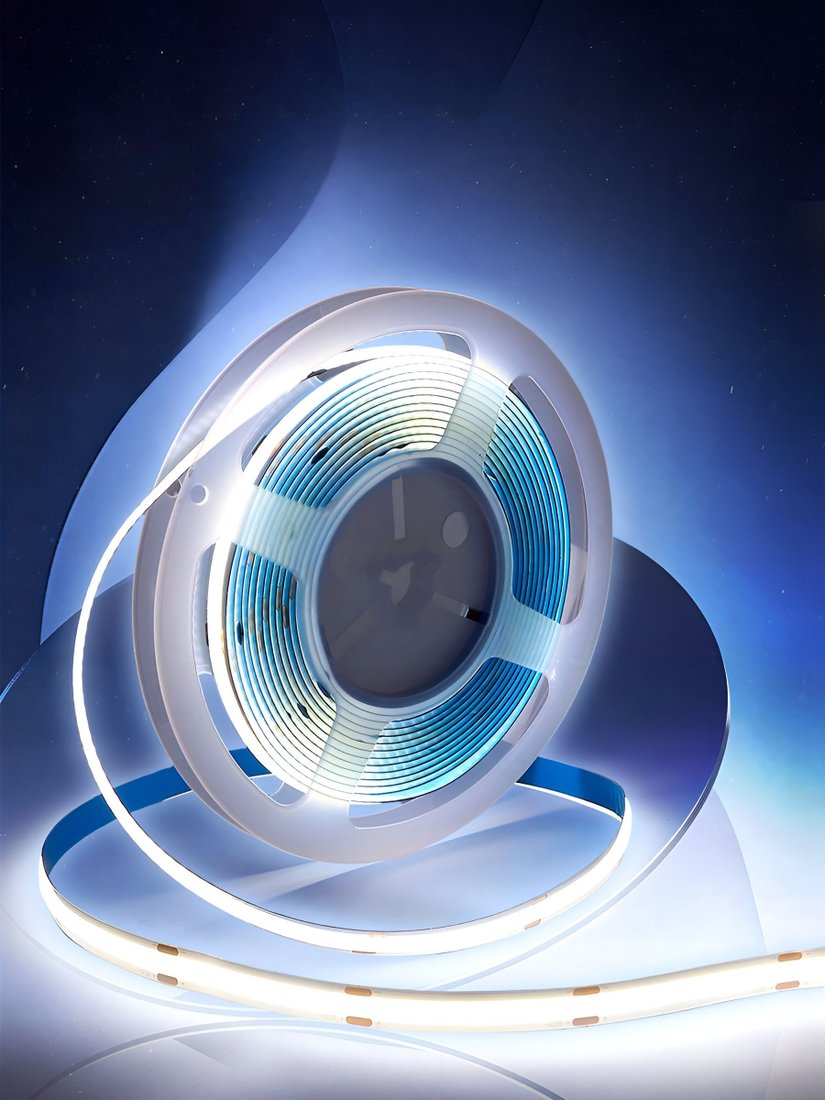 Светодиодная лента COB GS star COB 320 led IP65 10Вт/м 12V (холодный)