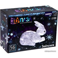 3Д-пазл Zabiaka Зайчонок 7657186 (белый)