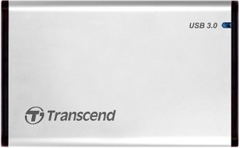 

Бокс для накопителей 2.5" Transcend StoreJet 25S3 (серебристый)