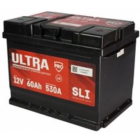 Автомобильный аккумулятор Ultra PRO Asia R+ 530A (60 А·ч)