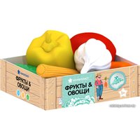 Набор игрушечных продуктов Нордпласт Овощи в ящике 434/2