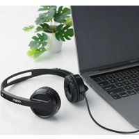 Офисная гарнитура Rapoo H100 (черный)