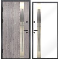 Металлическая дверь NORD DOORS Норд 70 НС-18Н21Ч35-Л (левый, серый дуб/белый)