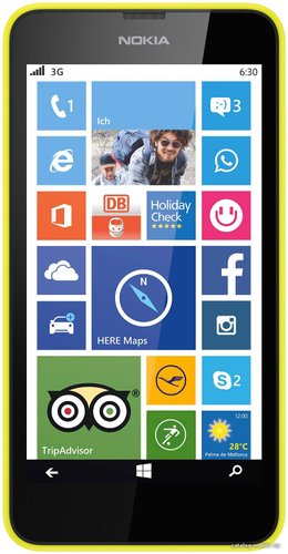 Nokia Lumia 630 Yellow