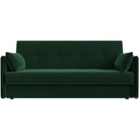 Диван Лига диванов Лига-018 117841 (велюр зеленый)