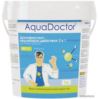 Химия для бассейна Aquadoctor Хлор для бассейна 3 в 1 MC-T 1кг