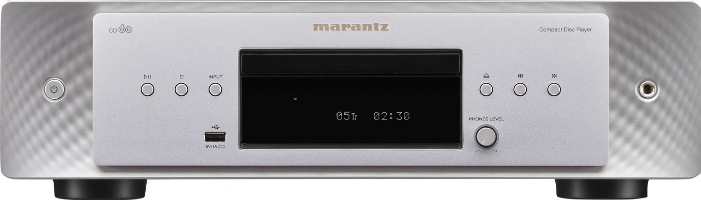 

CD-проигрыватель Marantz CD 60 (серебристый)