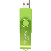 USB Flash SmartBuy Twist 64GB (зеленый)