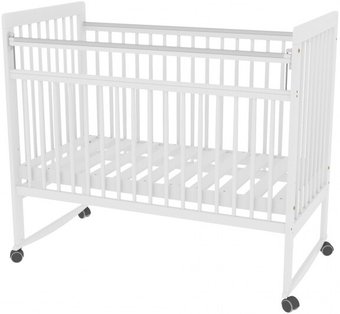 Классическая детская кроватка Bambini 16.20.16.03 (белый)