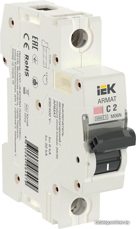 Выключатель автоматический IEK AR-M06N-1-C002