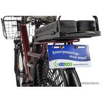 Электровелосипед Eltreco Green City E-Alfa Lux 2021 (черный)