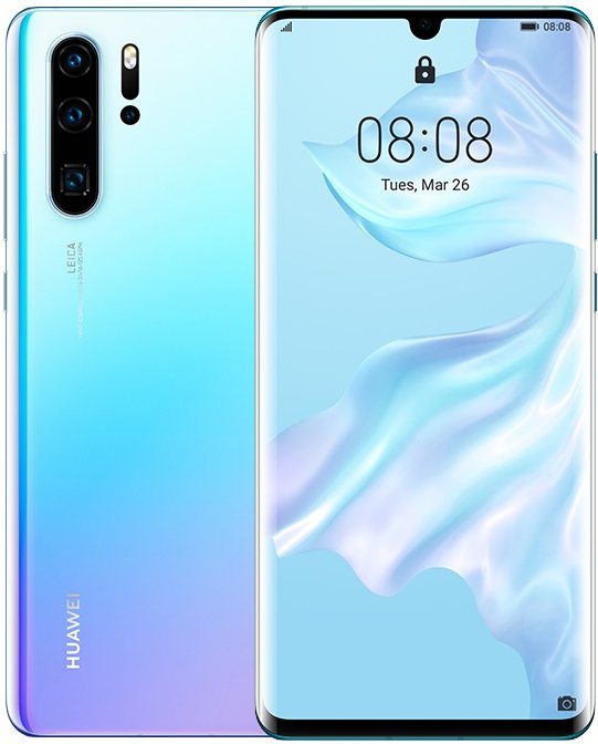 

Смартфон Huawei P30 Pro VOG-L29 Dual SIM 8GB/128GB (светло-голубой)